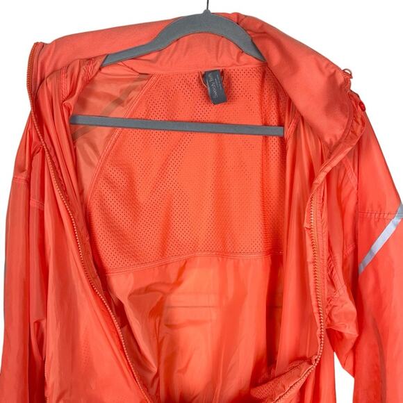 Sweaty Betty Pack Away Zip Up Jacket in Orange Size 6 - Picture 5 of 11
